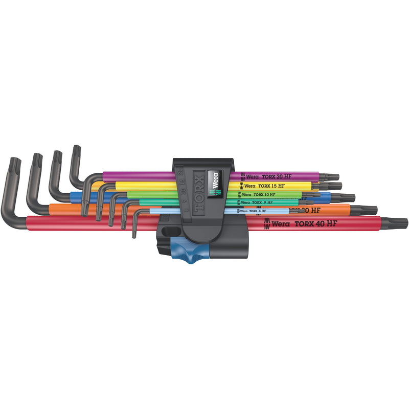 Wera - Werkzeugset 6-rund Winkelschlüssel 05024470001 TX 8 - TX 40