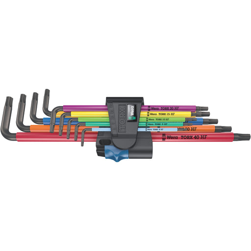 Wera - Werkzeugset 6-rund Winkelschlüssel 05024470001 TX 8 - TX 40