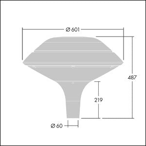 Thorn - Straßen- und Platzleuchte LED-Leuchtenkopf PLI F 24L #96668611 4000K