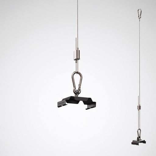 Trilux - Mechanisches Zubehör/Ersatzteile für Leuchten Seilabhängung A01DSXK/1500 078 05 schwarz