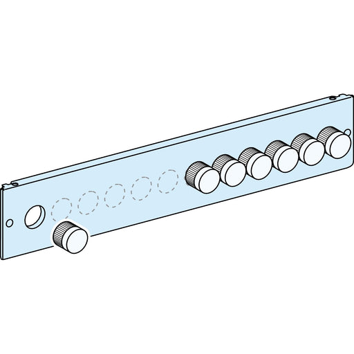 Schneider Electric - Frontplatte (Schaltschrank) Frontplatte PrismaSeT-P LVS03914 Breite=650mm