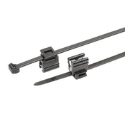HellermannTyton - Kabelbinder Befestigungsbinder T50ROSEC4B-MC5-BK-D1 Edgeclip − 500 Stück