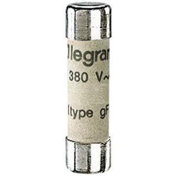 Legrand - Zylindrische Sicherung Zylindersicherung m.Melder Legrand 012410 10A,8,5x31,5mm, gG − 10 Stück