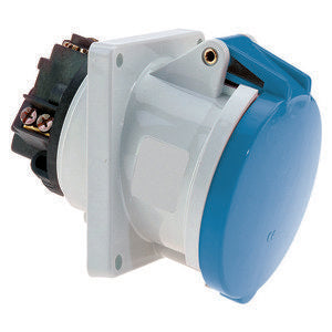Bals Elektrotech - CEE-Anbausteckdose (IEC 60309) Anbausteckdose geneigt 63A 12405 3p 230V 6h IP44