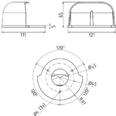 Captron - Zweihandschaltgerät Protektor SCP-4 safeCap