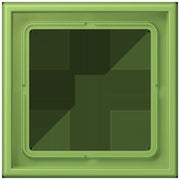Jung - Abdeckrahmen Rahmen 1-fach LC 981 220 vert 31