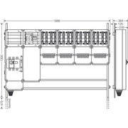 Hensel - Verteilerschrank für Energieversorgung Ladeverteiler Mi EV 22kW 16001 f.16 Ladep. a 22kW