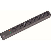 Bachmann - Power distribution unit (PDU) 19Zoll Steckdosenleiste 8f 333.534 1HE, m.Übersp.Schutz
