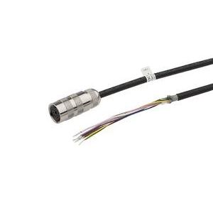 Ipf Electronic - Konfektioniertes Sensor-Aktor-Kabel Anschlussleitung, 2,5m, VK255C44 M16 Dose 12polig