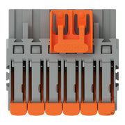 WAGO - Kabelsteckverbinder für Leiterplattensteckverbinder 1-Leiter-Federleiste 2231-1106/328-000 Push-in CAGECLAMP,gr − 50 Stück