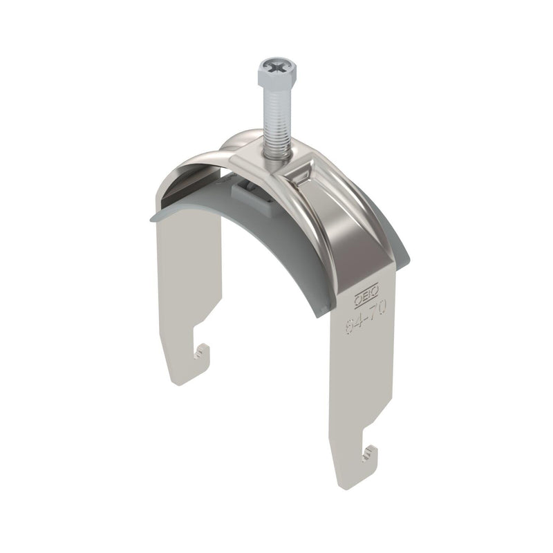 OBO Bettermann - Bügelschelle BS-U1-K-70 A2 64-70mm − 15 Stück