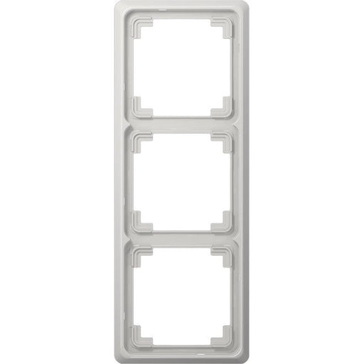Jung - Abdeckrahmen Rahmen 3-fach lgr CDP 583 LG waage/senkrecht