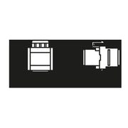 Jung - LWL-Kupplung Glasfaser Keystone-Modul SC OM2 BG beige