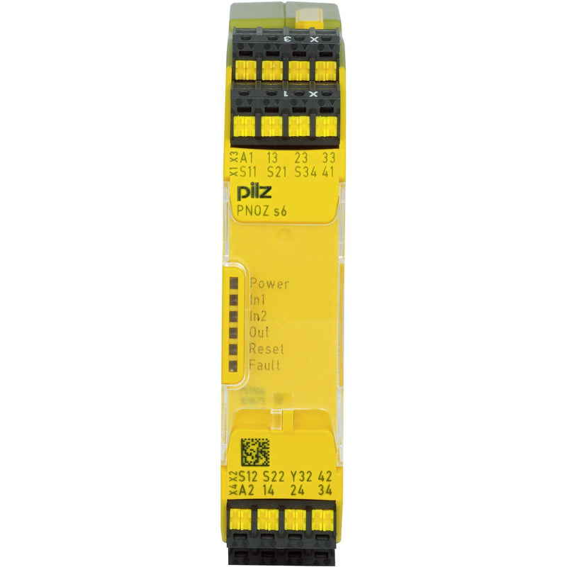Pilz - Zweihandschaltgerät Zweihandbediengerät PNOZ s6 C #751106 24VDC 3 n/o 1 n/c