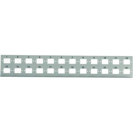 Telegärtner - Patchpanel LWL Verteilerplatte 100021482 f.24 ST-Kupplungen