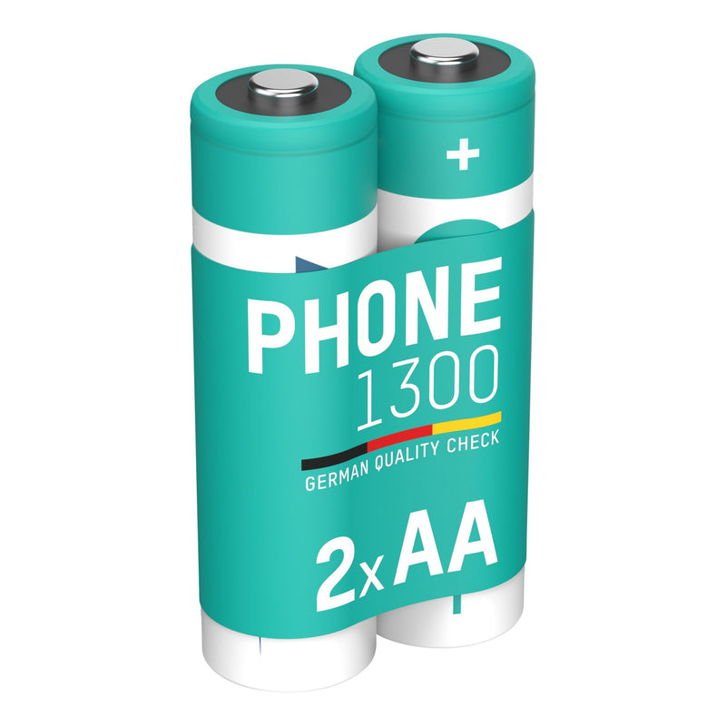 Ansmann - Akku Akku Mignon DECT-Telefon 5030802 VE2 Bli NiMH AA 1300mAh  − 1 Packung