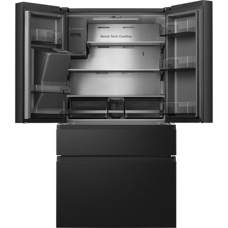 Hisense - Kühl-/Gefrierkombination Kühl/Gefrierkombi RF728N4SBFE FrenchDoor
