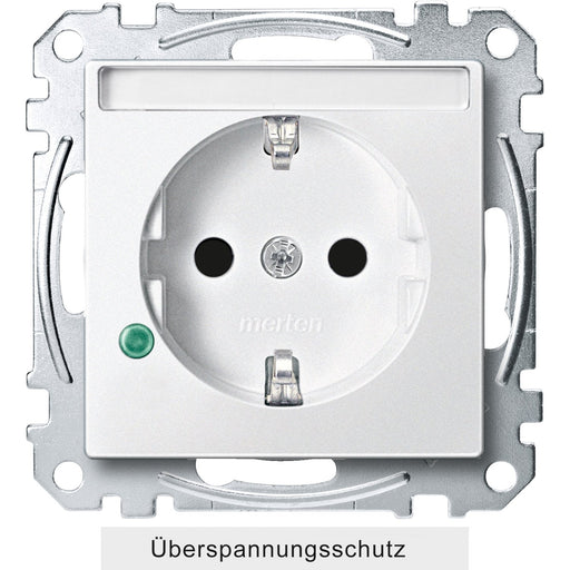 Merten - Steckdose SCHUKO-Steckdose pws MEG2305-0419 Übersp.Sch.Schriftf