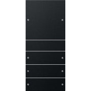 Gira - Bussystem-Tastwippe Wippenset 4f. 2184005 (1+3) sw/lack