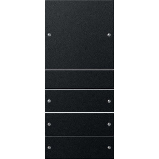 Gira - Bussystem-Tastwippe Wippenset 4f. 2184005 (1+3) sw/lack