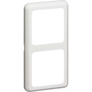 Peha - Abdeckrahmen Rahmen 2-fach sw D 772.19 waage/senkrecht