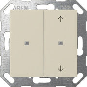 Gira - Bussystem-Tastwippe KNX Taster Wippe 2f cws 517501 unbedruckt/Pfeile