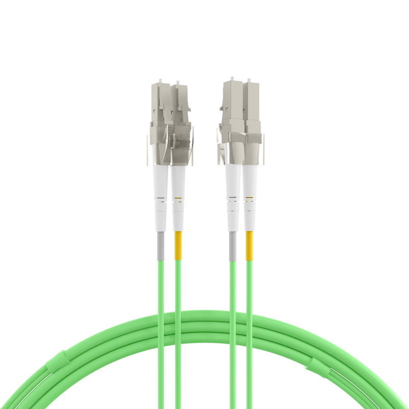EFB-Elektronik - Patchkabel LWL Duplex Jumper LC-LC O0319.1OM5 OM5 1m limegreen