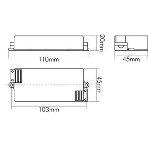 Nobile - LED-Betriebsgerät LED-Betriebsgerät 350mA 8999012350  − 1 Stück