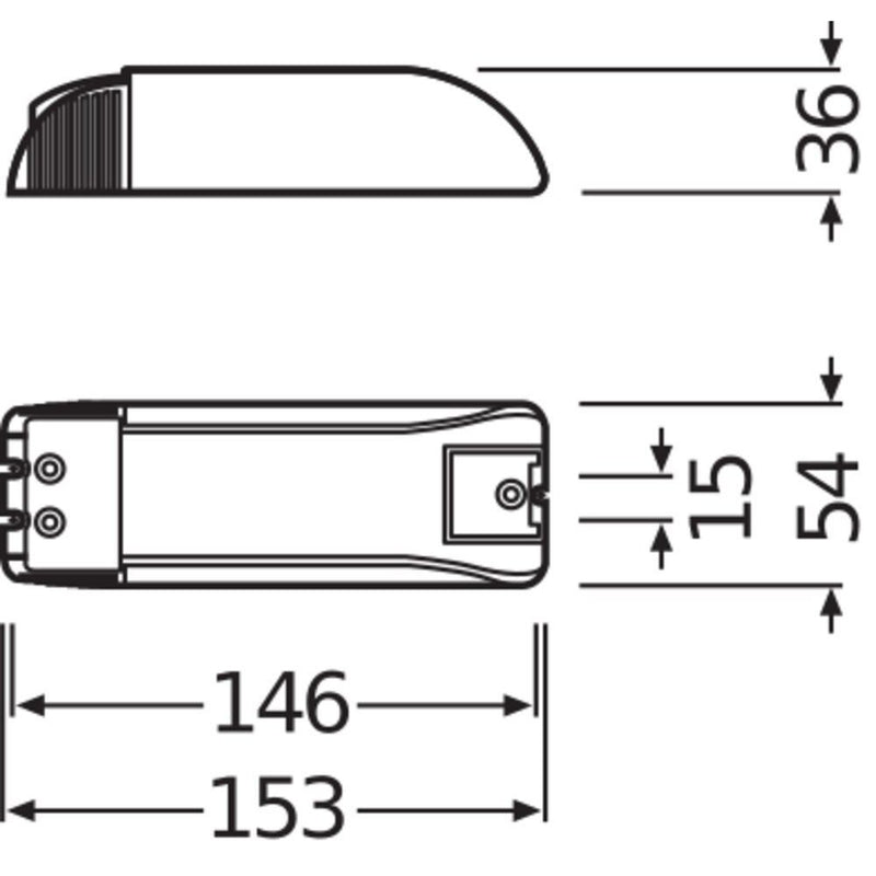 OSRAM BETRIEBSGERÄTE - Lichtregelsystemkomponente Phasenabschnittsdimmer HTIDALI315/220240DIM