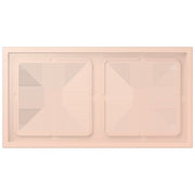 Jung - Abdeckrahmen Rahmen 2-fach LCZ 982 BF 234 locre rouge clair
