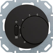 Berker - Raumthermostat Raumtemperaturregler 20292045 R.x, sw. gl