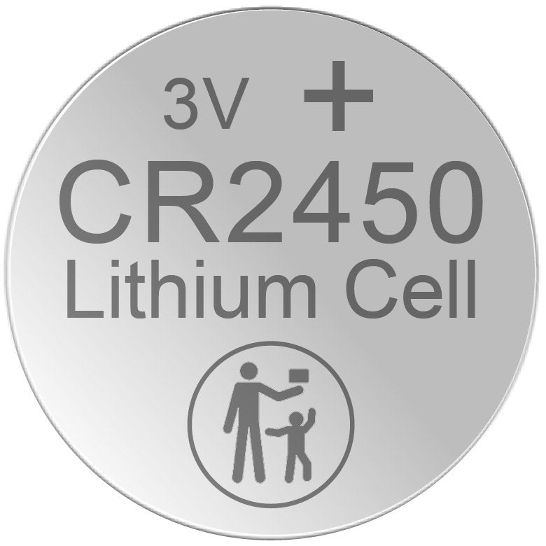 Hückmann - Batterie Knopfzelle Lithium 3V XCR2450 (5er) CR2450 620mAh