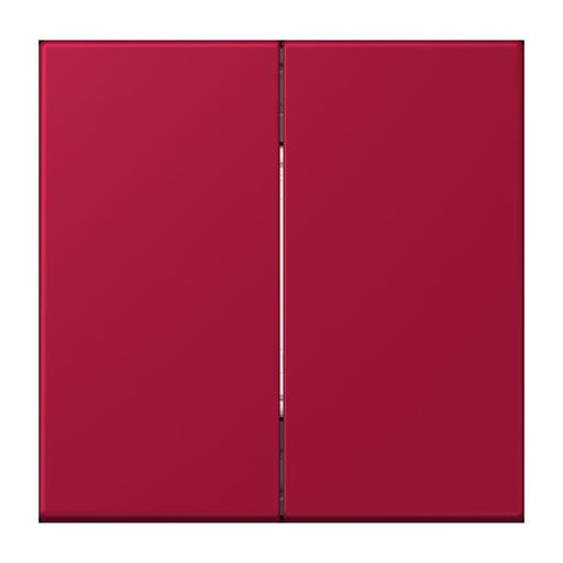Jung - Sender/Fernbedienung für Installationsschalterprogramme Hue Funk-Wandsender Set FOH LC 995 229 rouge carmin (32100)