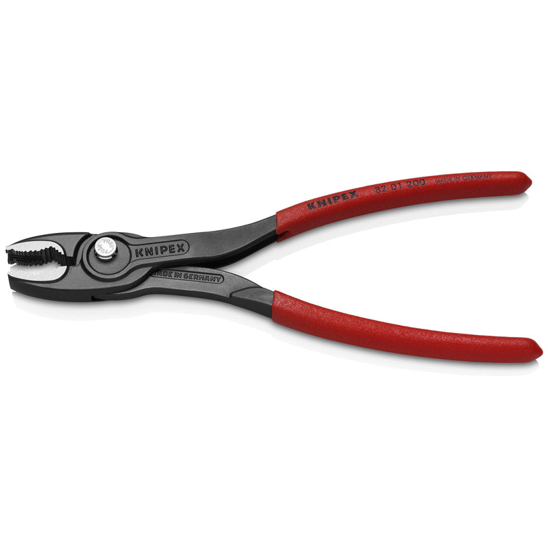 Knipex - Wasserpumpenzange Frontgreifzange 82 01 200 schwarz atramentiert