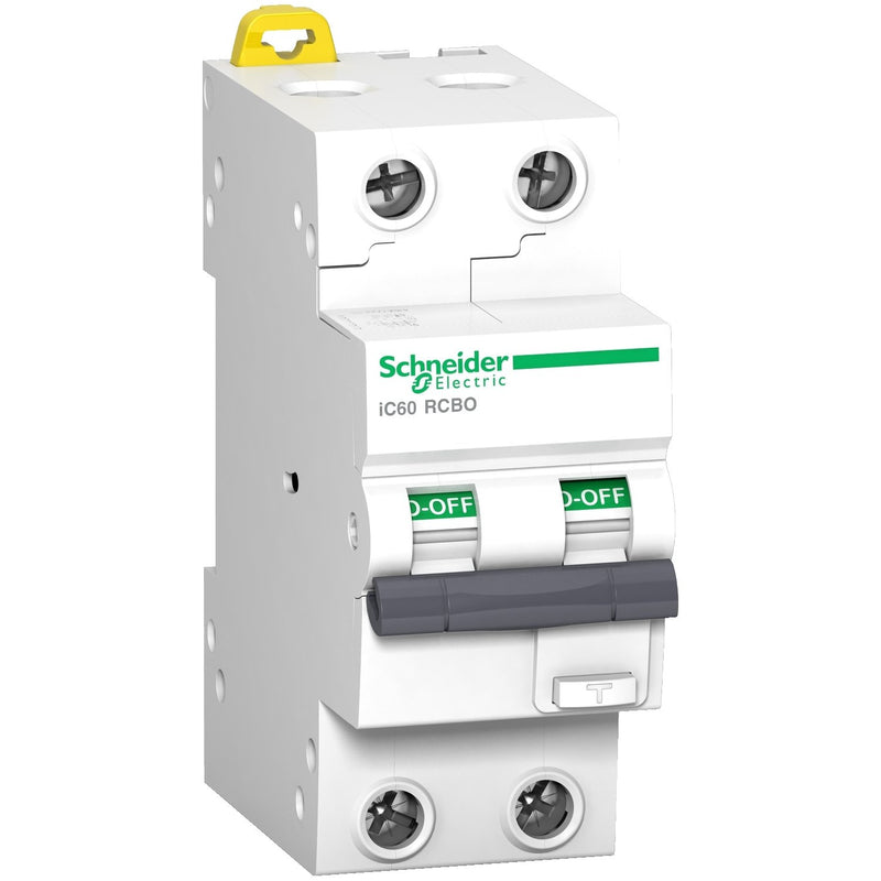 Schneider Electric - Kombination FI-Schalter/Leitungsschutzschalter FI/LS-Schalter A9D37216 2P 16A 30mA B 10KA