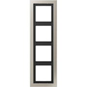 Jung - Abdeckrahmen Rahmen 4-fach eds lack ESD 2984-L waage/senkrecht