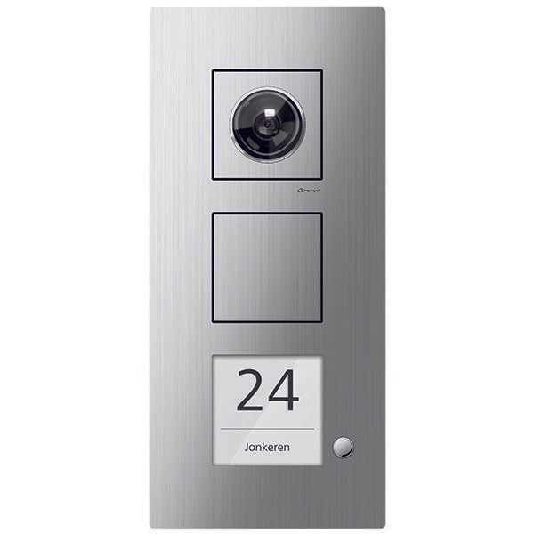 TCS Tür Control - Türstation für Türkommunikation Video Außenstation CAE2101-0150 1 Taste, re, AP si