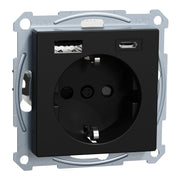 Merten - Steckdose MEG2367-0403 m. USB Ladegerät