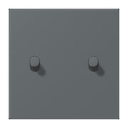 Jung - Abdeckung/Bedienelement für Installationsschalterprogramme Abdeckung mit Kipphebel LC 12-5 R 0 202 Zylinder