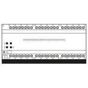 Jung - Bussystem-Jalousieaktor KNX-Jalousieaktor 23024 1S R 24-fach