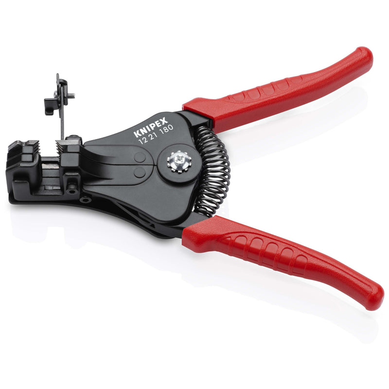 Knipex - Abisolierzange 12 21 180 mit Griffhülle 180mm