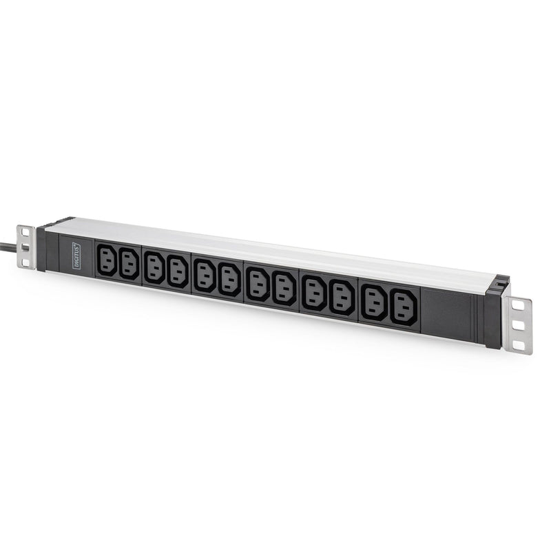 DIGITUS - Power distribution unit (PDU) Steckdosenleiste DN-95426 1HE Aluminum PDU