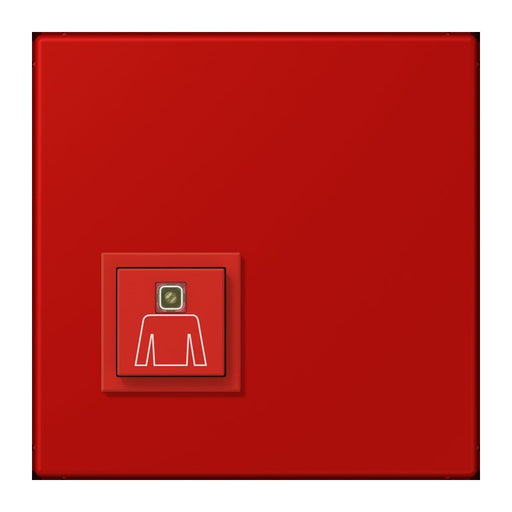 Jung - Behindertenelement für Installationsschalterprogramme Notrufsystem Ruftaster NRS LC 0834 RT 227 rouge vermillon 31