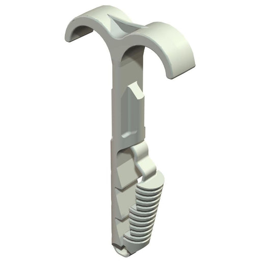 OBO Bettermann - Befestigungsschelle für Kabel/Rohre Steckschelle, doppel 1974 2X4-12 2x4-12mm − 100 Stück
