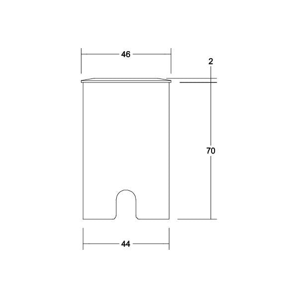 Brumberg Leuchten - Bodeneinbauleuchte LED-Bodeneinbauleuchte 14050223 V4A IP65