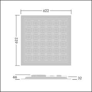 Thorn - Decken-/Wandleuchte LED-Einlegeleuchte M625 BETA CELL #96222756 940