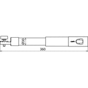 DEHN - Zubehör/Ersatzteile für Sicherheitsgeräte Adapter v. Zahnkupplung AD ZK STK 30 360 Steckkupplung D 30mm