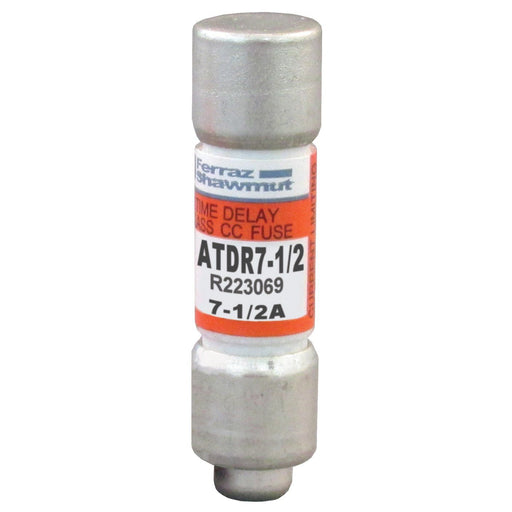 Mersen - Zylindrische Sicherung Sicherungseinsatz Class CC ATDR7-1/2 T 10x38 7,5A − 10 Stück