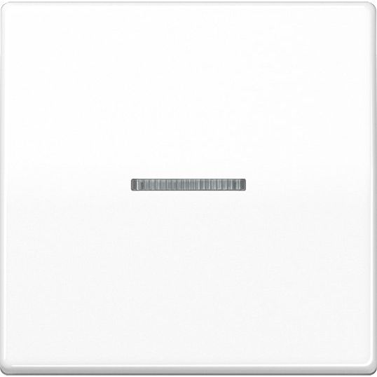 Jung - Abdeckung/Bedienelement für Installationsschalterprogramme Wippe Lichtleiter aws AS 591 KO5BFS WW für Schalter/Taster