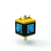 Bals Elektrotech - CEE-Steckdosen-Kombination (IEC 60309) Uni-Block-Vollgummi 57116